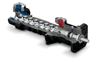 Bomba IMO LB6D Series - tres tornillos para oilfield y alta presión