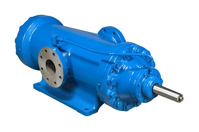 Bomba IMO T324N - tres tornillos de doble succión para proceso de crudo