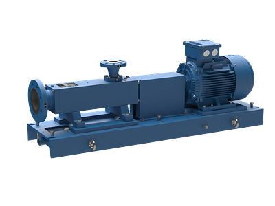 Bomba Allweiler SNA - tres tornillos para aceite lubricante